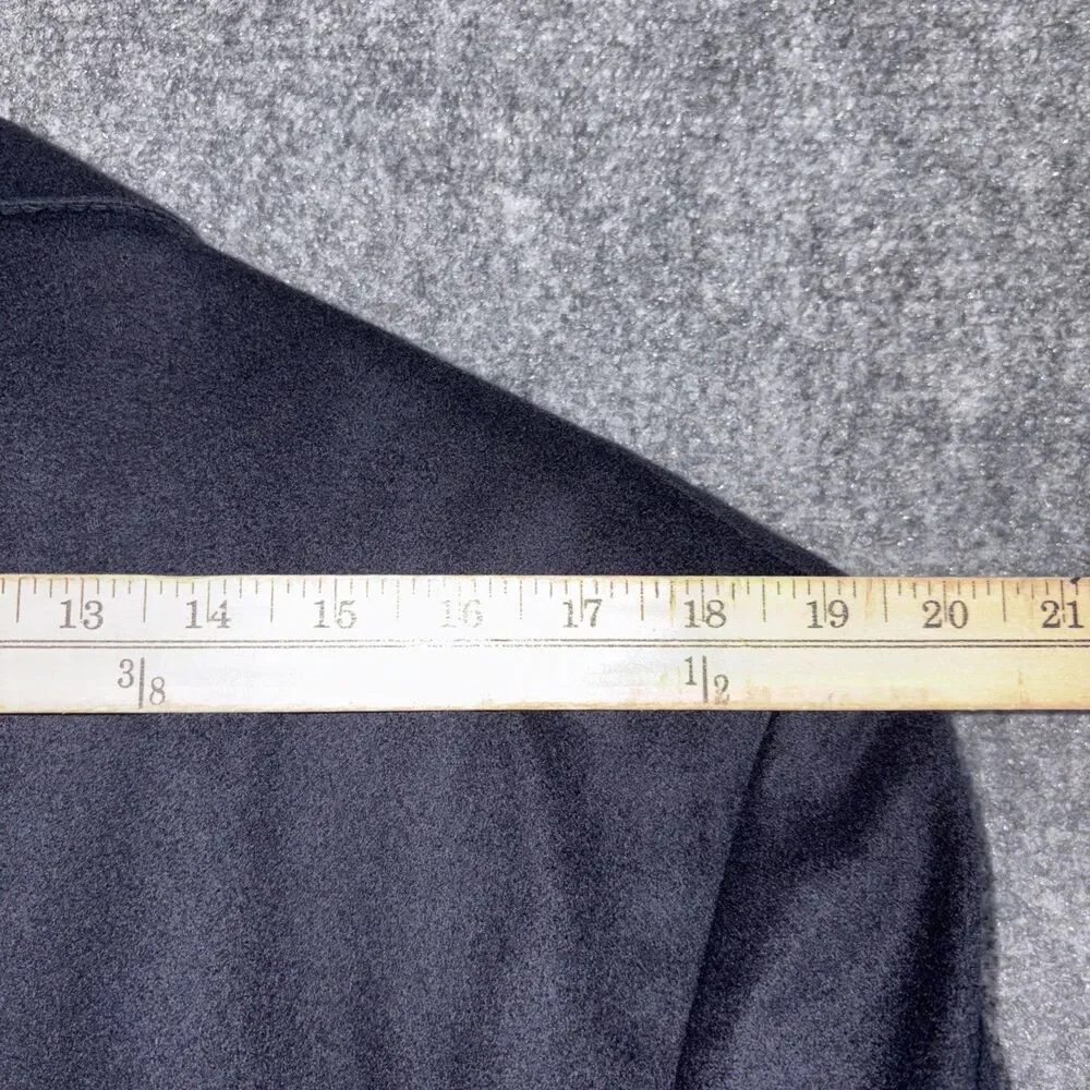 Hart Schaffner Marx Gold Trumpeter 46R Blue Loro Piana Cashmere Sports Coat flaw